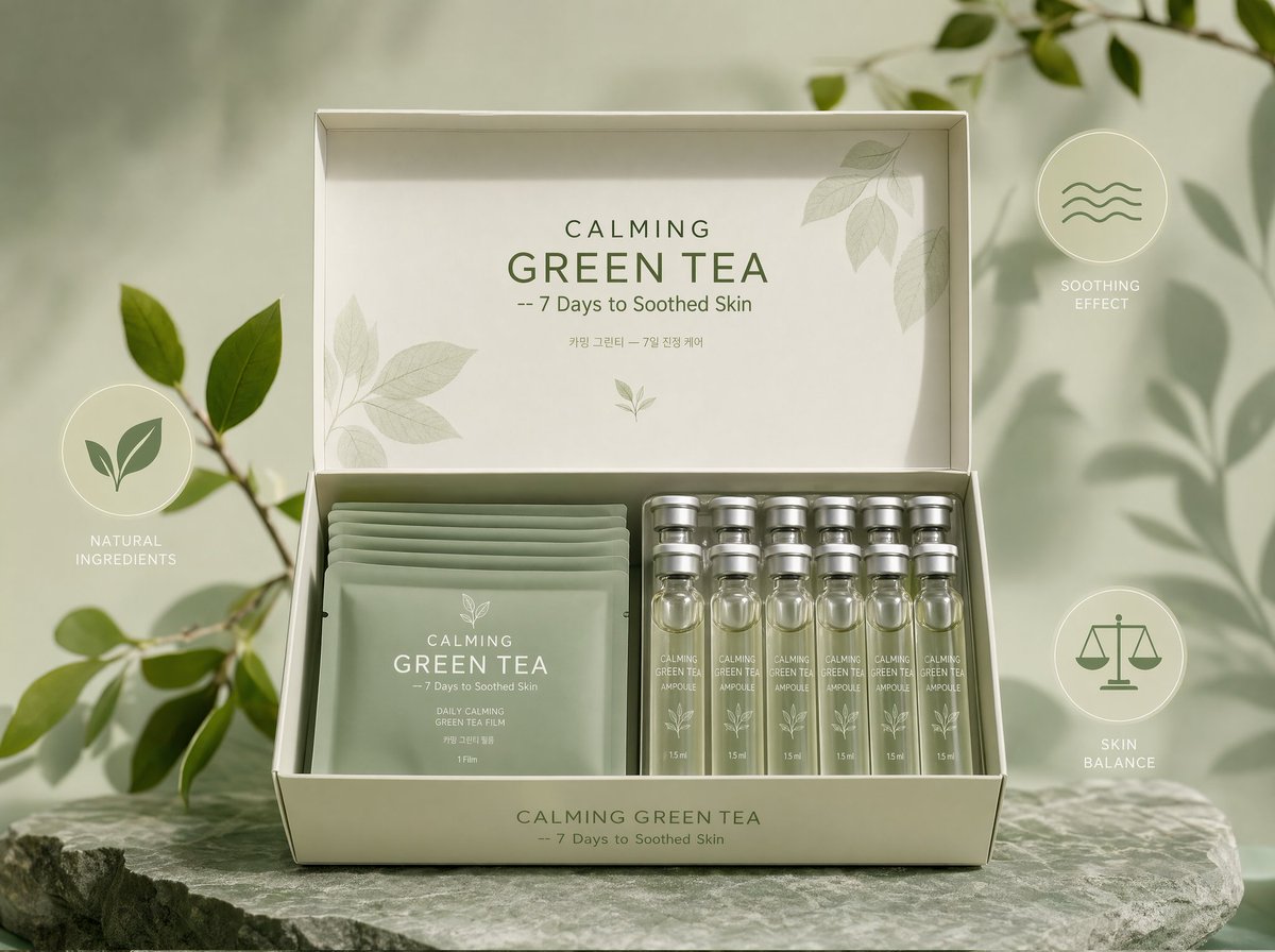绿茶胶片套装产品图