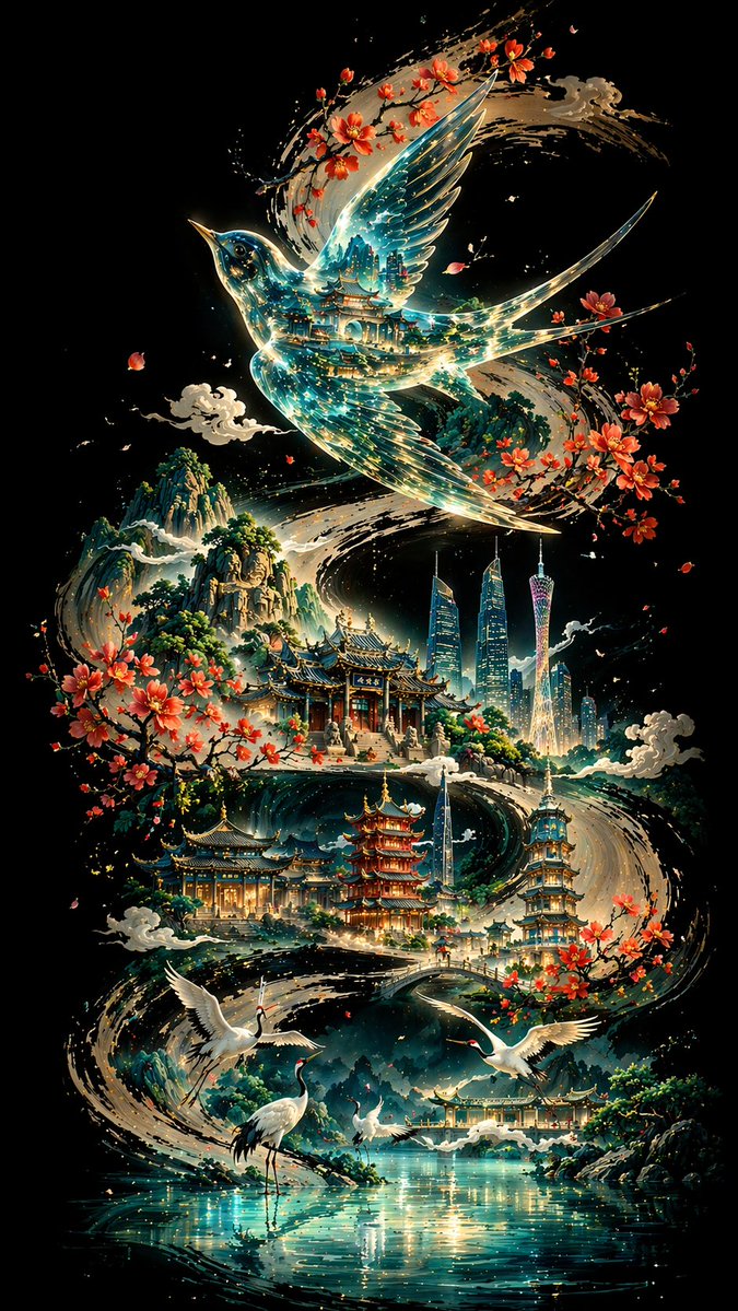 墨韵广州美学海报